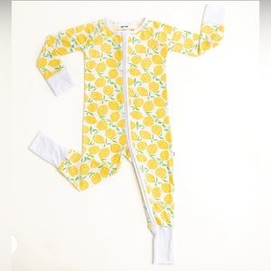 Little Sleepies (3-6 month) lemon print